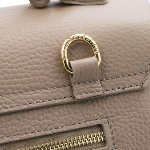 Silene - Leather convertible backpack handbag